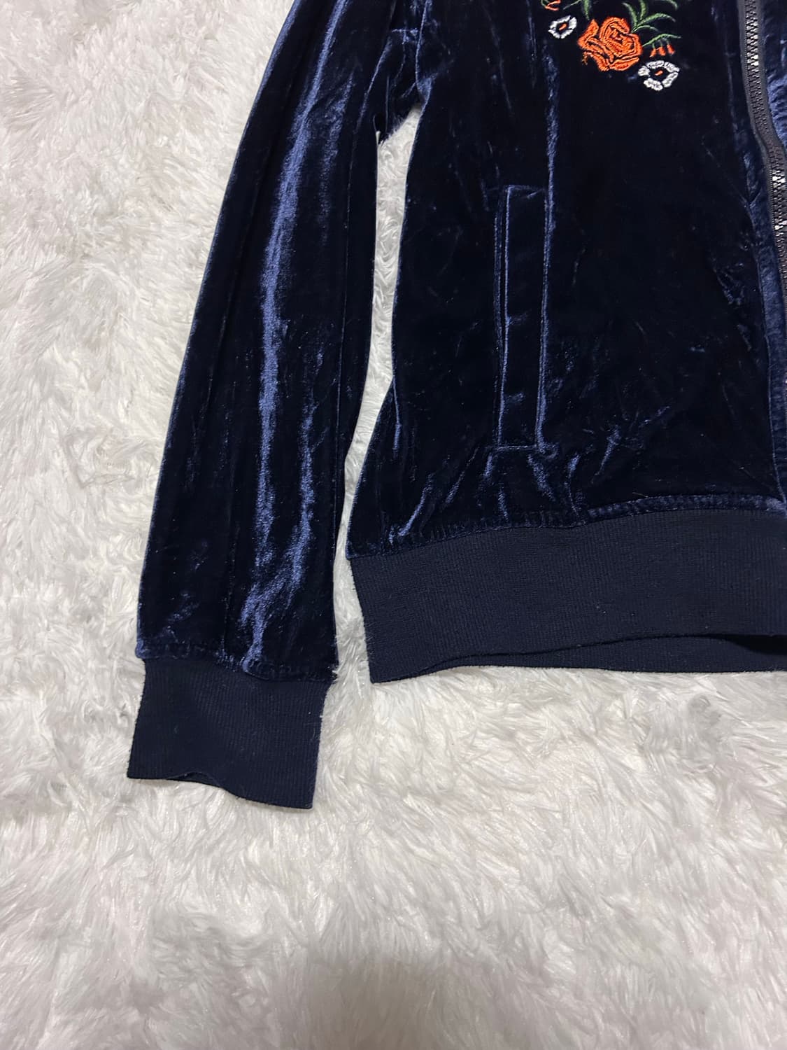 velvet y2k navy sucajan 상품이미지4