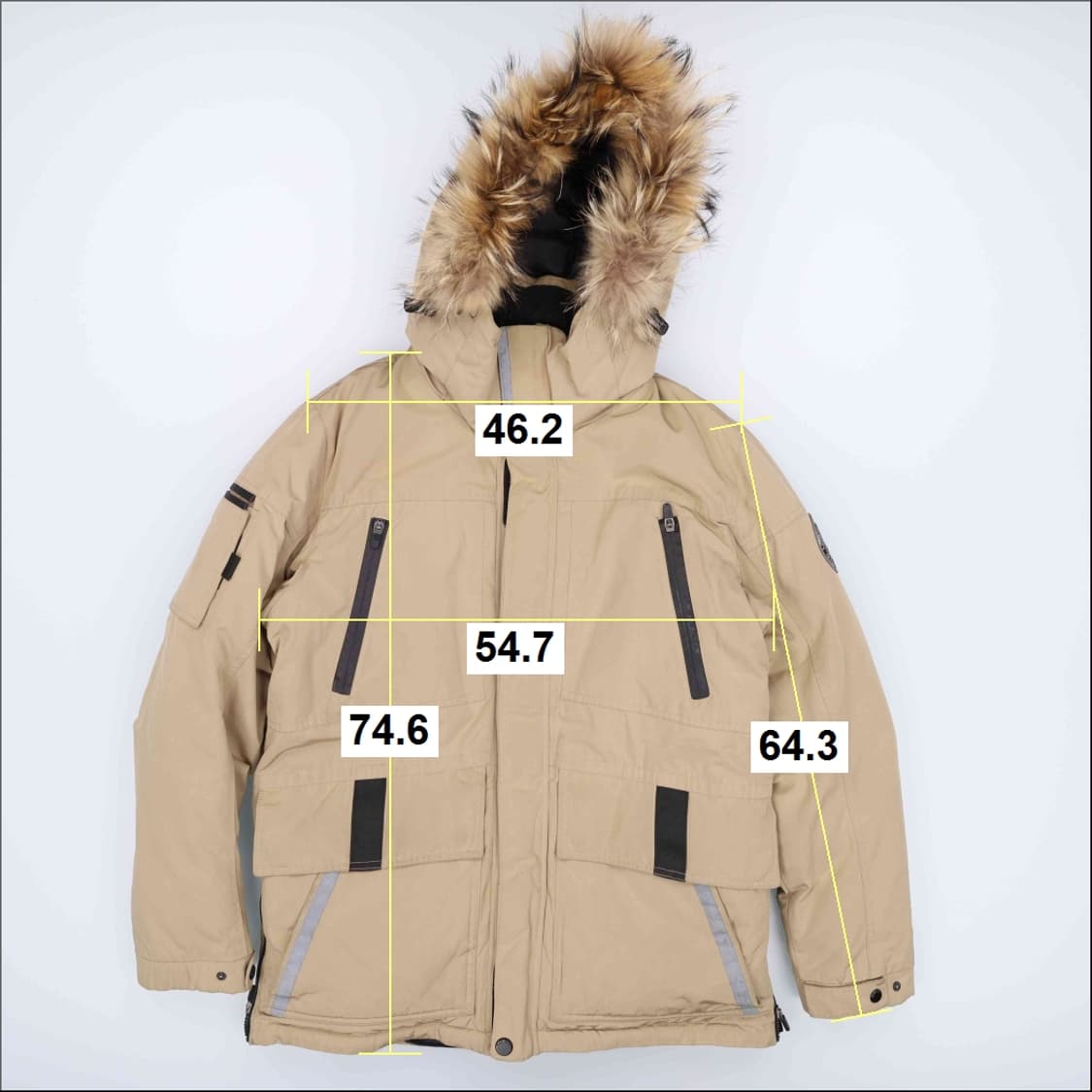 [100] FRJ 라쿤털 덕다운 패딩점퍼 1128HR1 상품이미지10