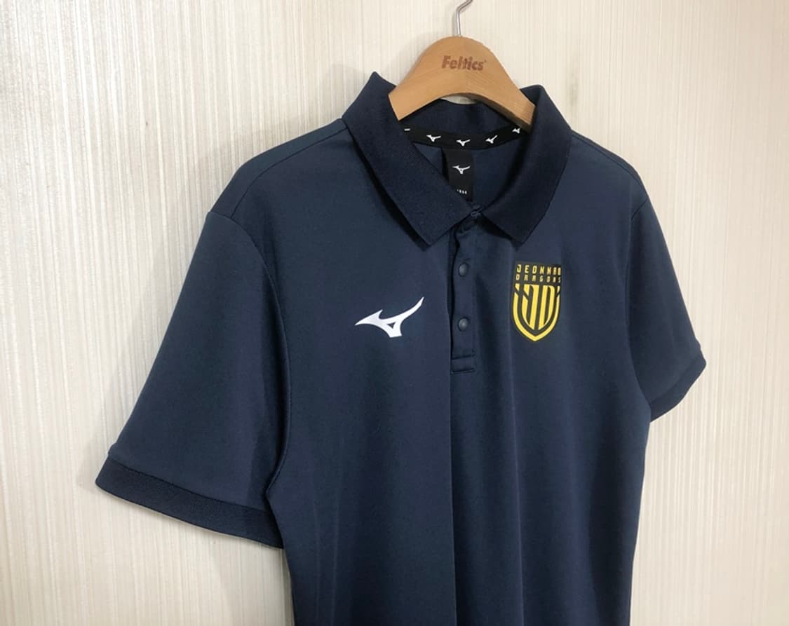 K리그 미즈노 전남드래곤즈 선수실착 폴로티셔츠 L(100) #15 상품이미지5