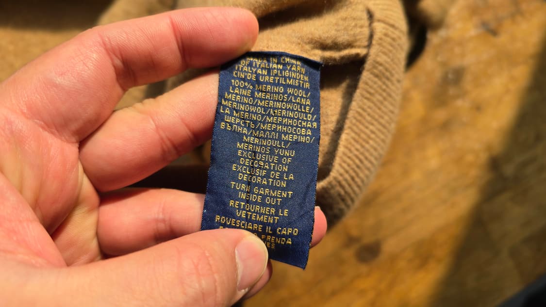 랄프로렌 키즈 이탈리아 메리노울 니트  상품이미지6