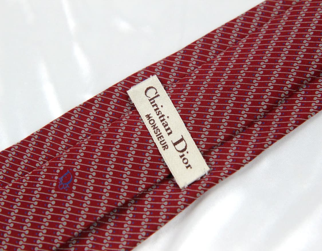 디올 7.9cm A등급 남자 명품 넥타이 상품이미지3