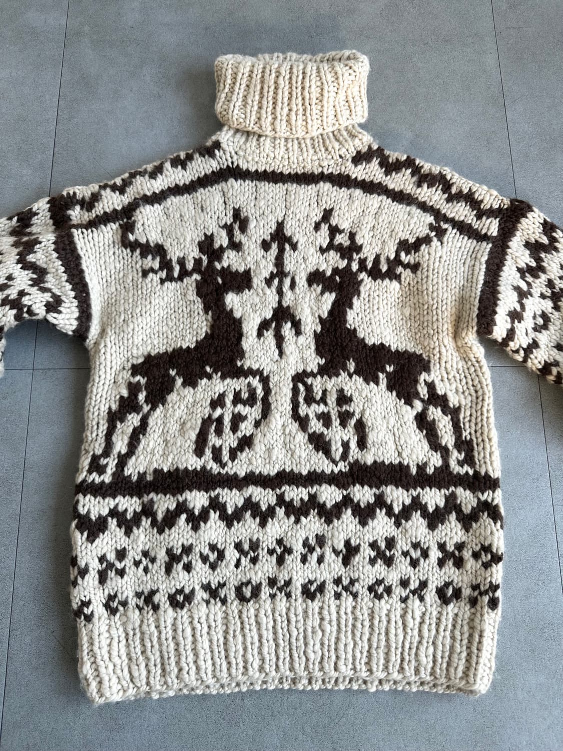 돌체앤가바나 2000s 하이넥 코위찬 니트 상품이미지2