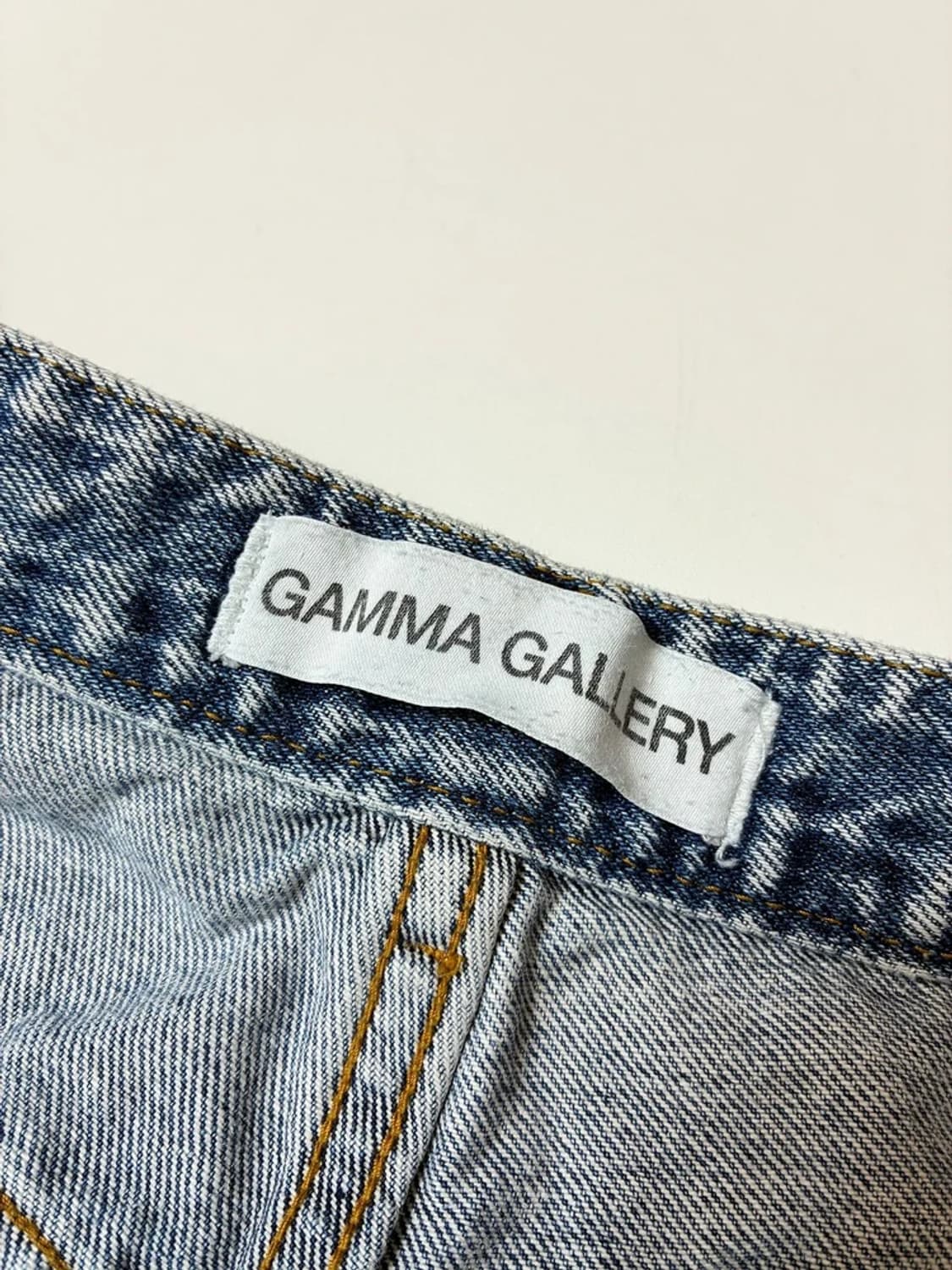 감마갤러리 21FW 웨이브 진 라이트블루 데님 팬츠 PN8433 상품이미지7