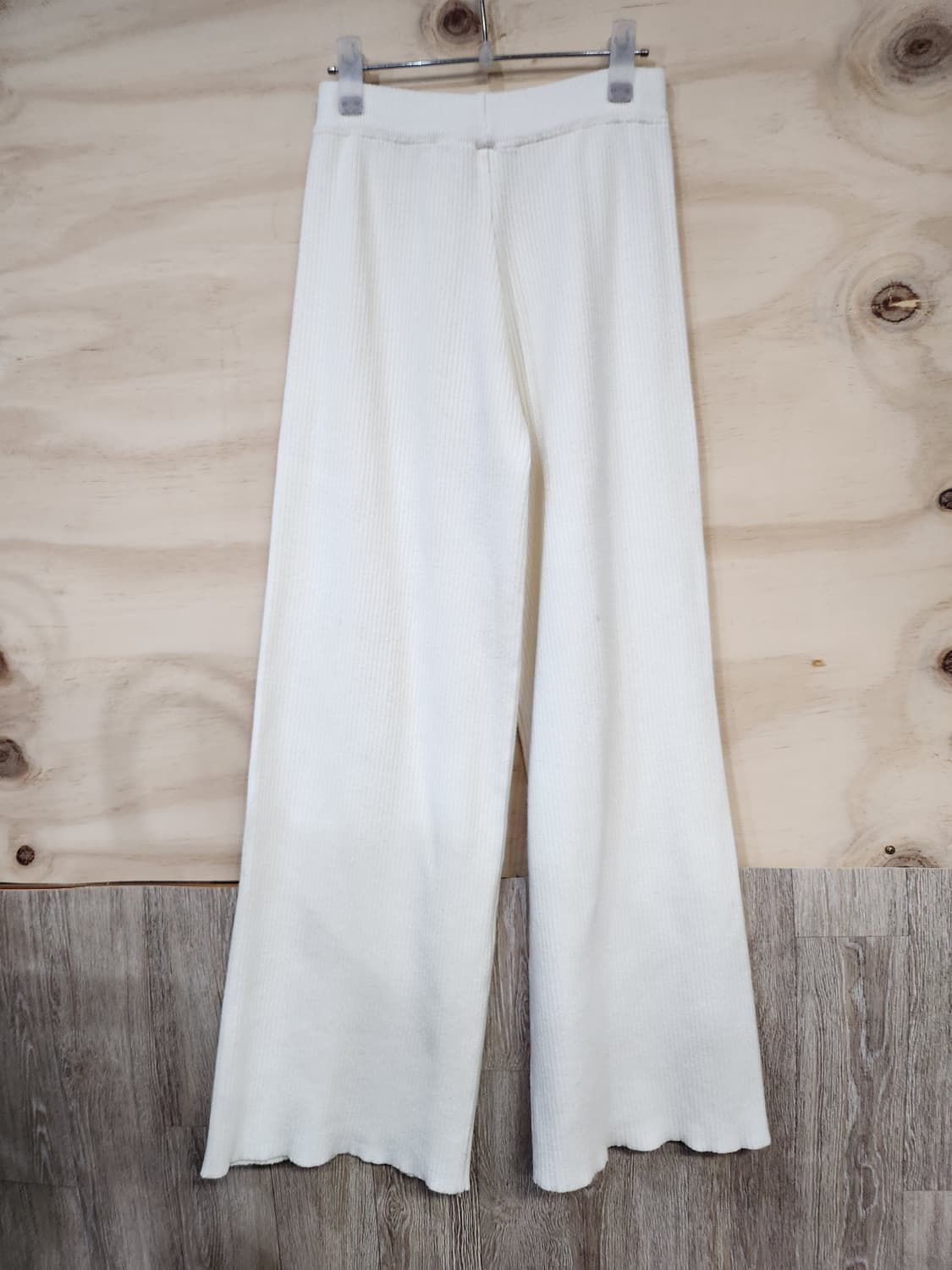 518) 여성 골지 니트 와이드 팬츠 상품이미지2