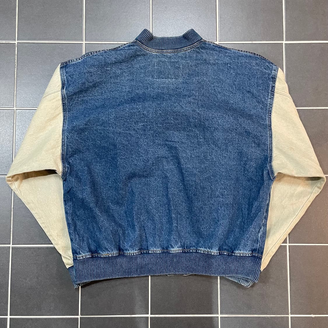 Vintage Denim Varsity jacket 상품이미지9