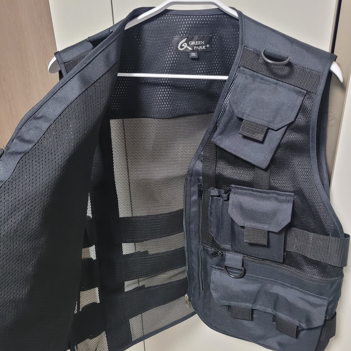 SELPA 전술조끼 블랙 XL , 105 상품이미지3