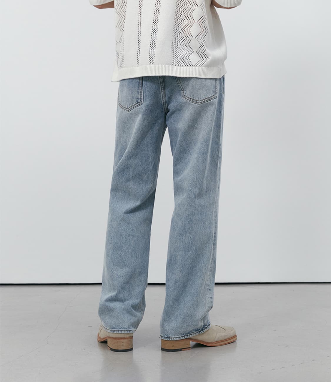 피스워커 세미 와이드 청바지 30 상품이미지2