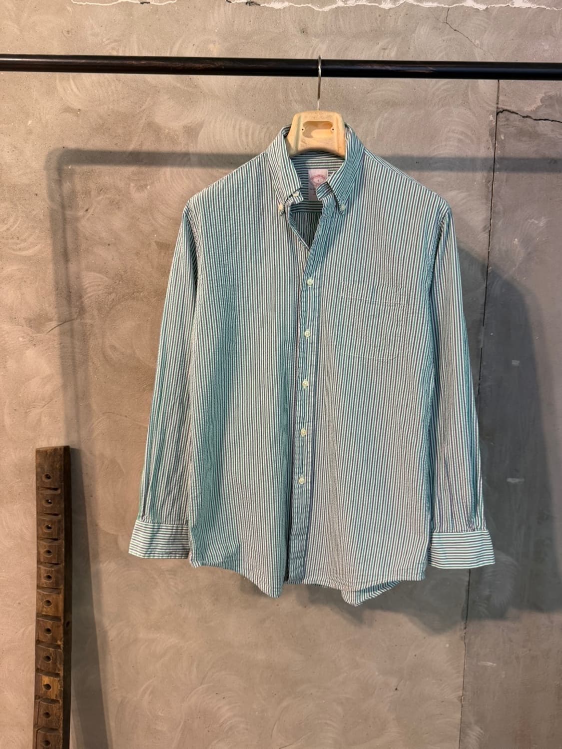브룩스브라더스 시어서커 셔츠 남성95 상품이미지10