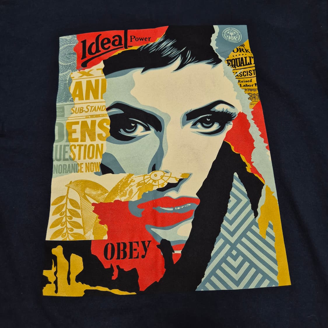 OBEY 아이디얼 파워 프린팅 티셔츠 (L) 상품이미지5