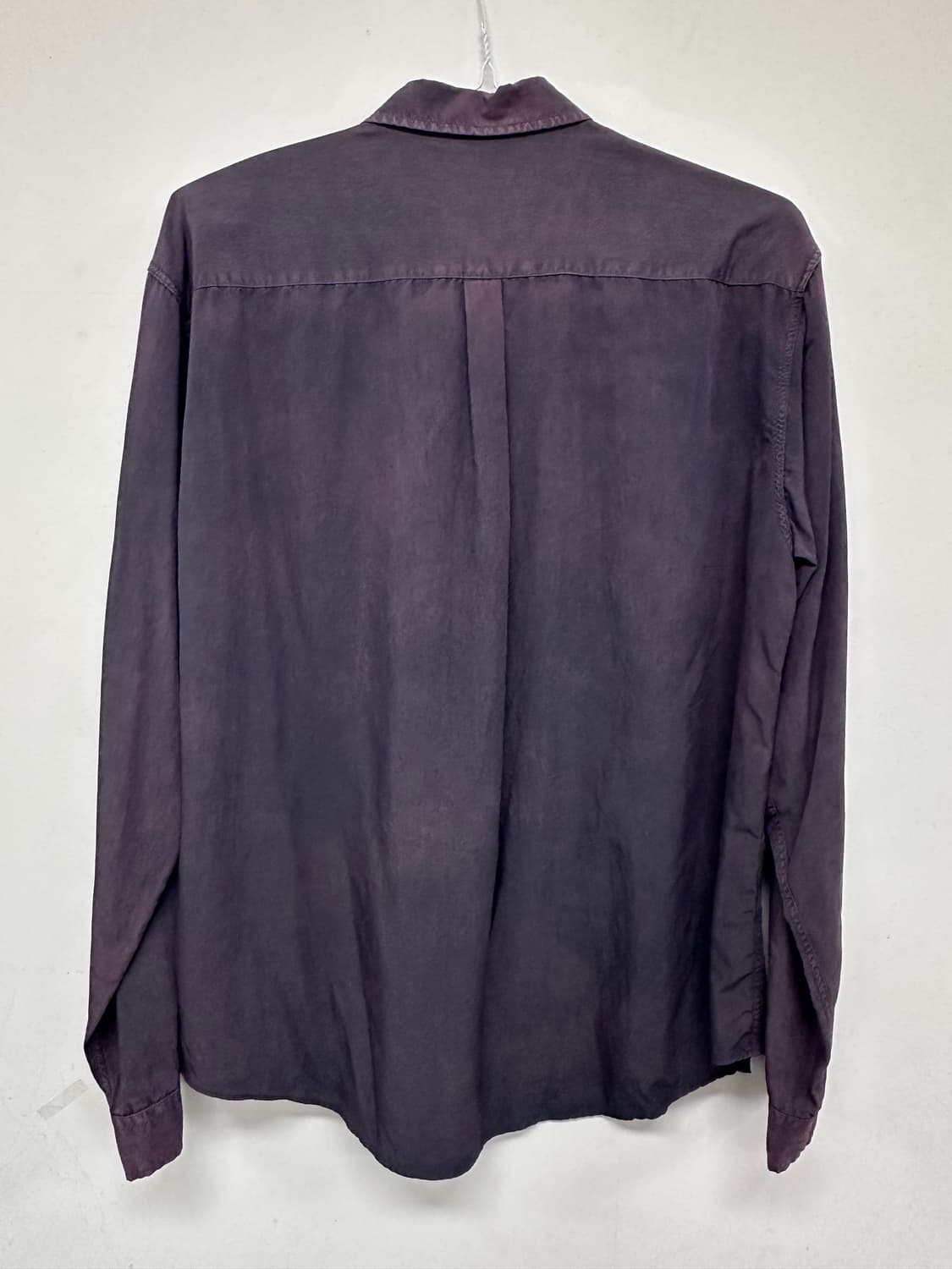 [3] 해칭룸 rana shirt washed maroon 상품이미지4