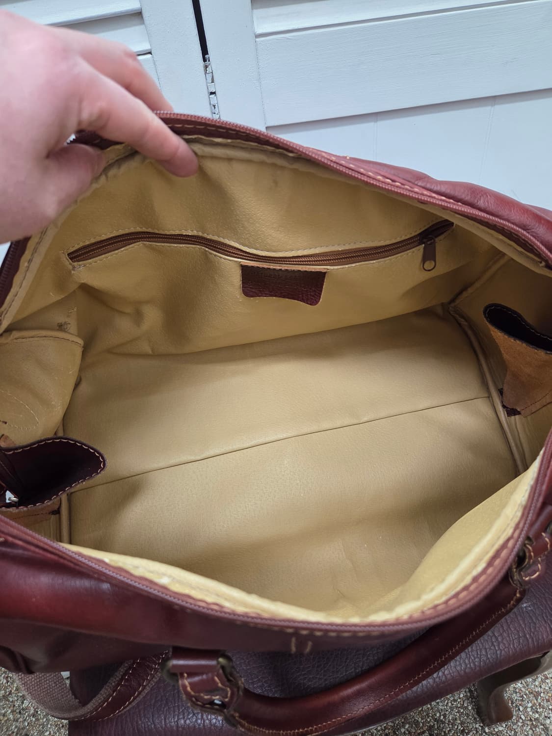 조르지오 1966 피렌체 소가죽 보스턴백 상품이미지7