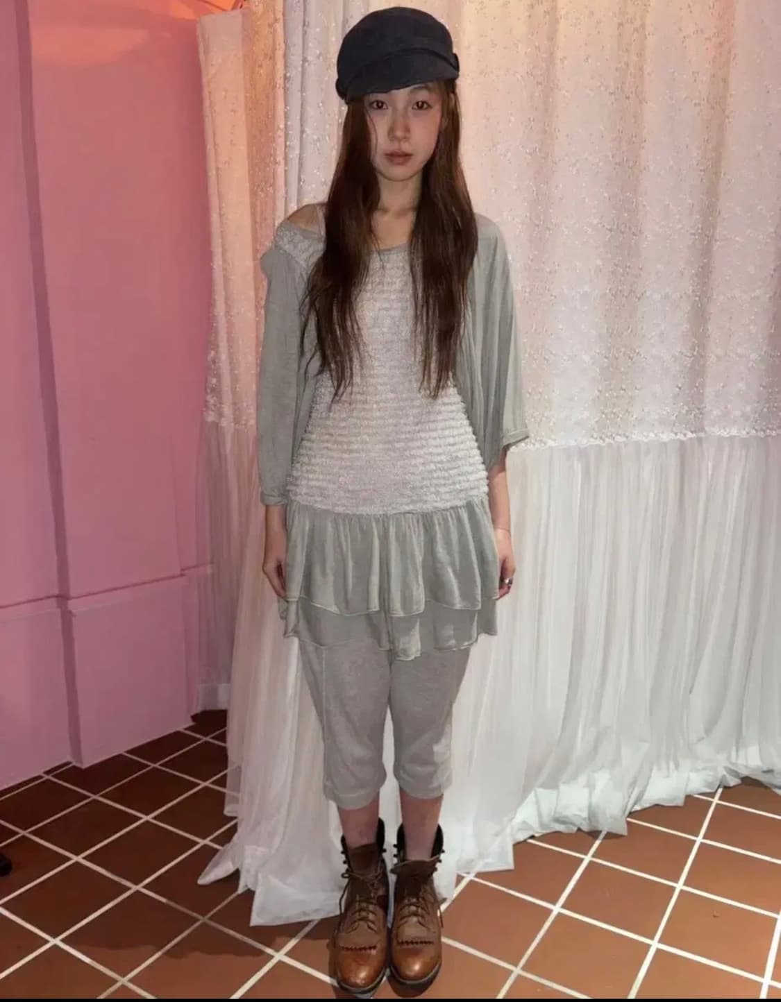 프리즈프레임 빈티지 원피스 상품이미지1