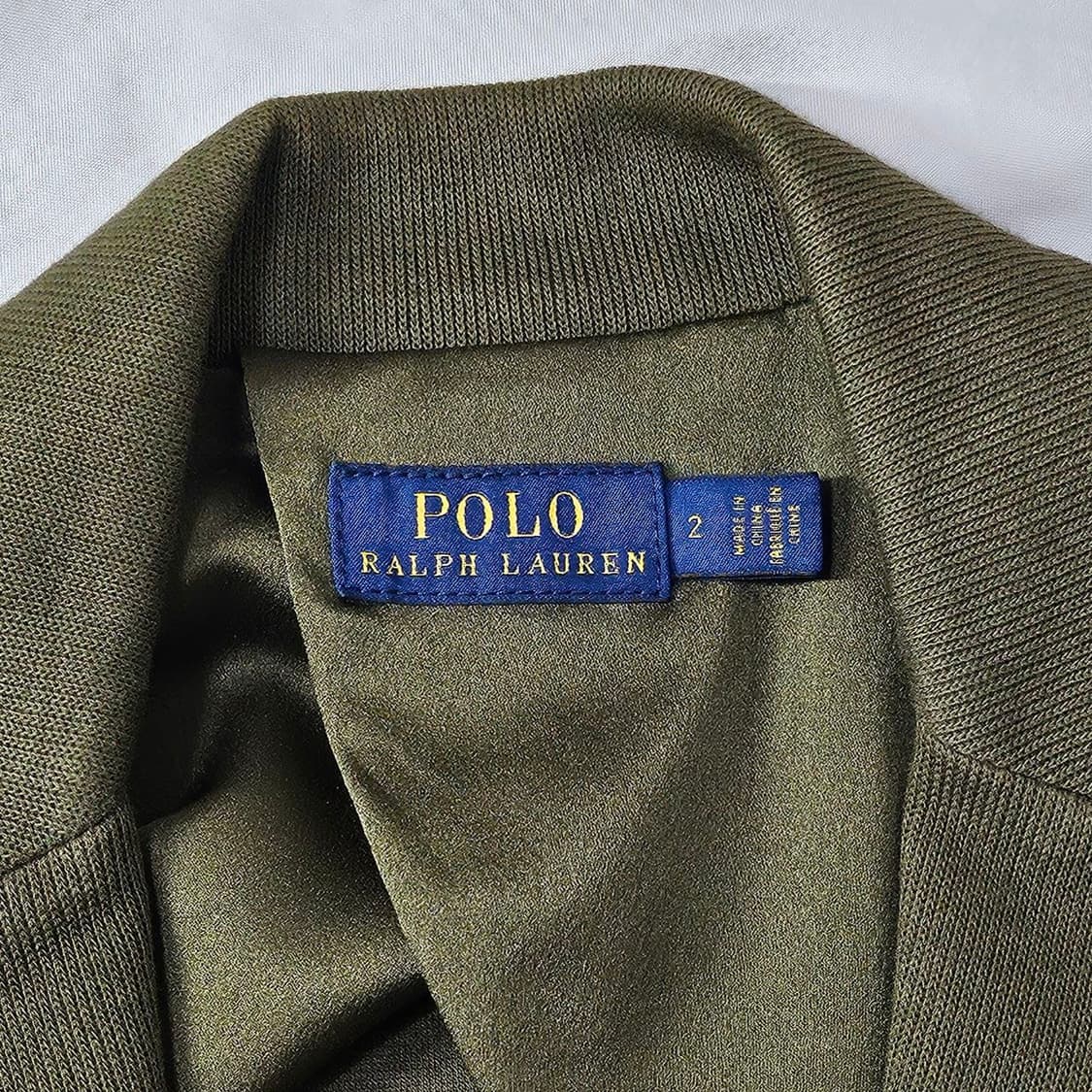 Polo 폴로 랄프로렌 2사이즈 카키 블레이저  상품이미지3