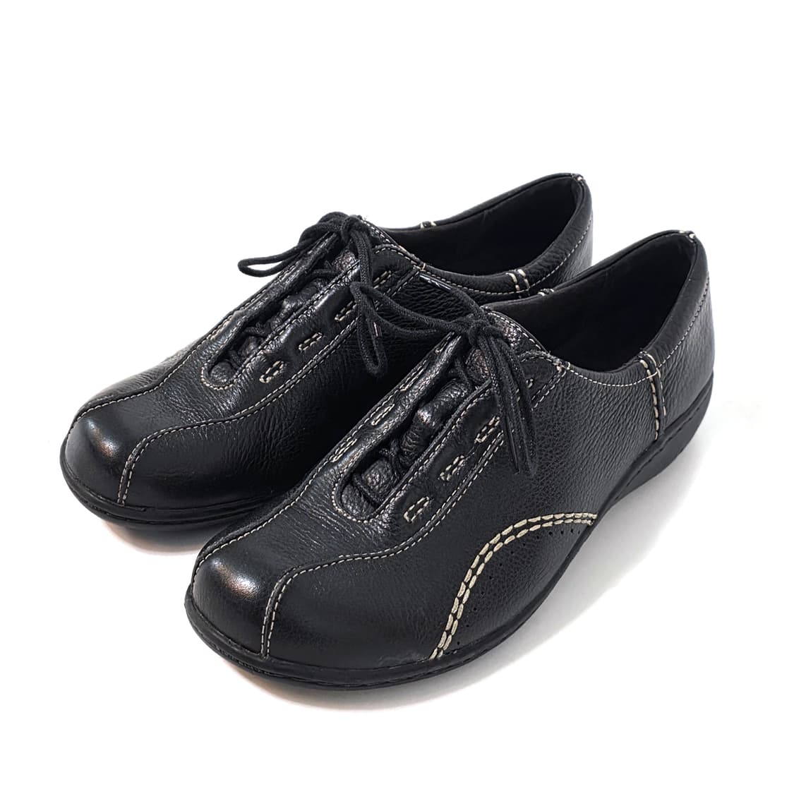 [240] 클락스 비올라 레이스업 슈즈 블랙 상품이미지2