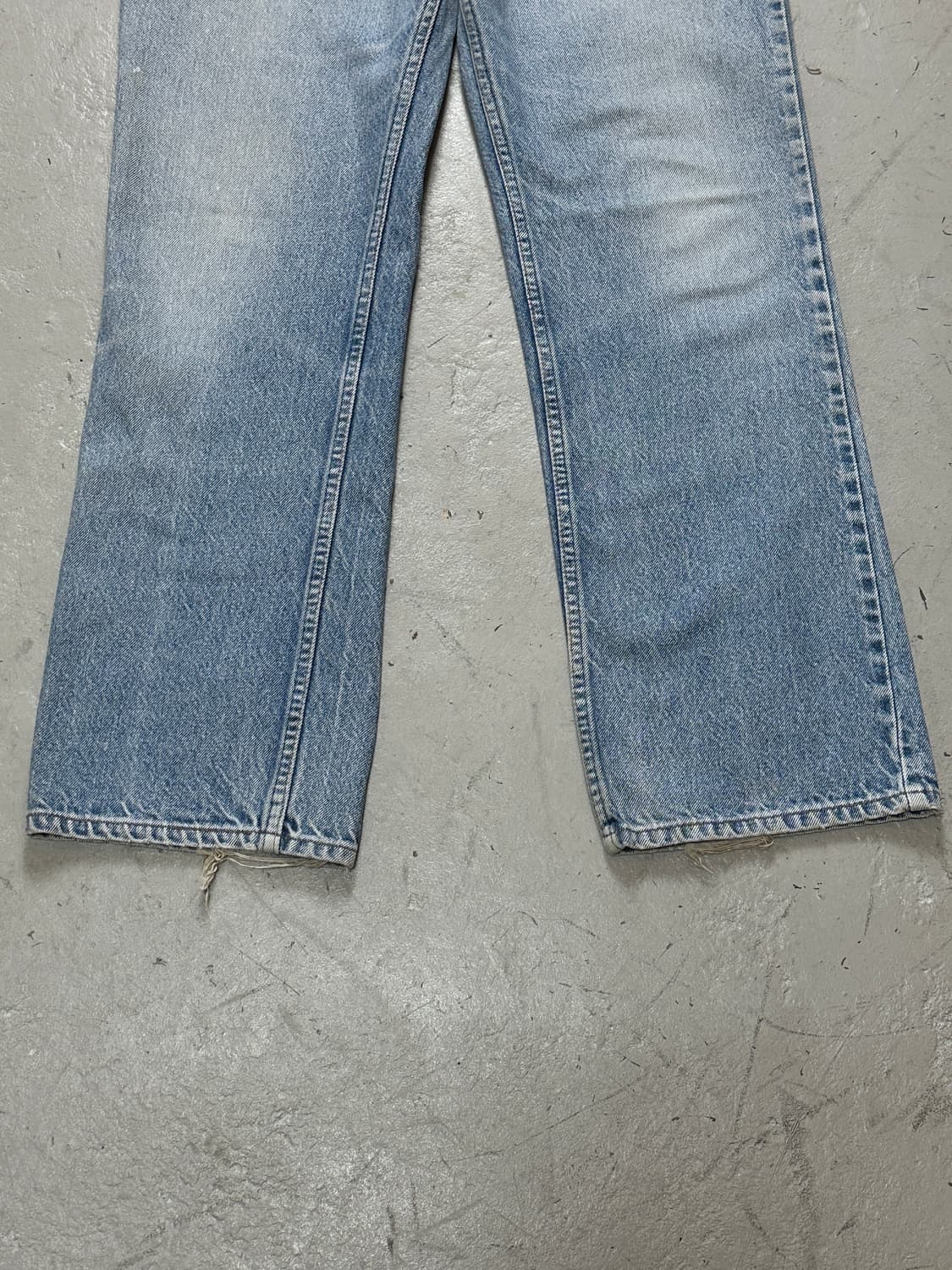 80's USA Made 리바이스 517 부츠컷 플레어진 체인스티치 상품이미지7