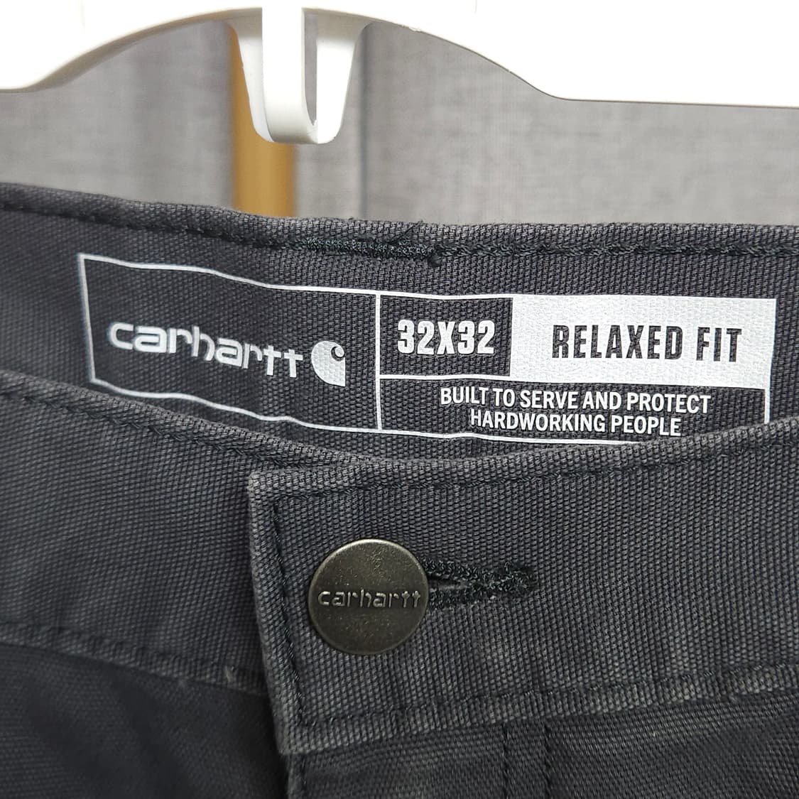 32/32 ) 칼하트 릴렉스드핏 카고 팬츠 그레이 상품이미지5