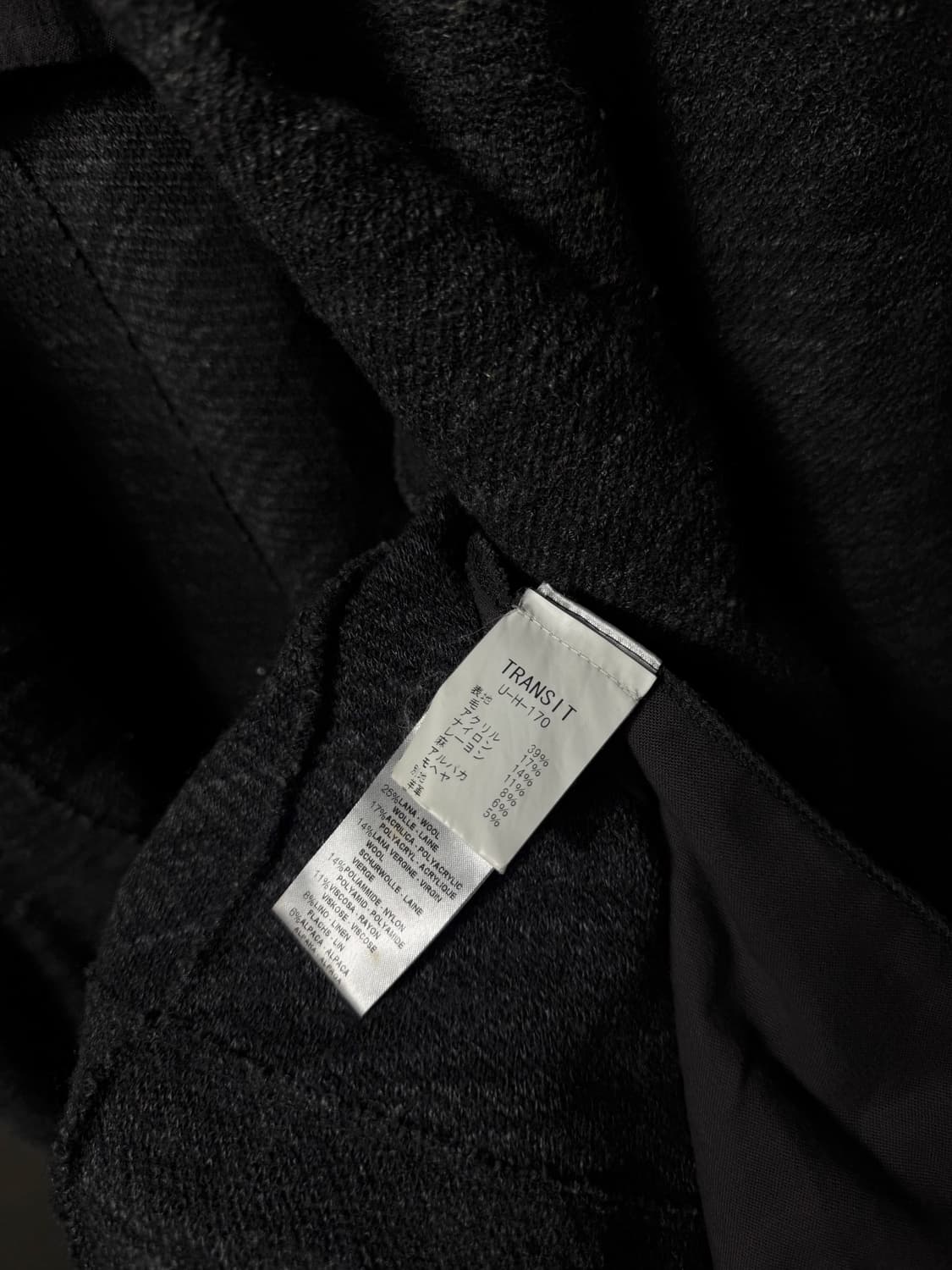 Transit Shawl Collar Double Coat 상품이미지10