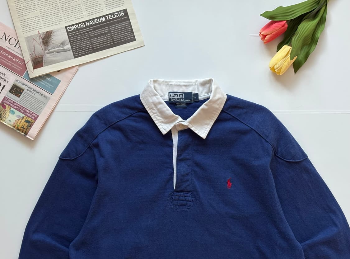 Polo 폴로랄프로렌 블루 럭비티 상품이미지2