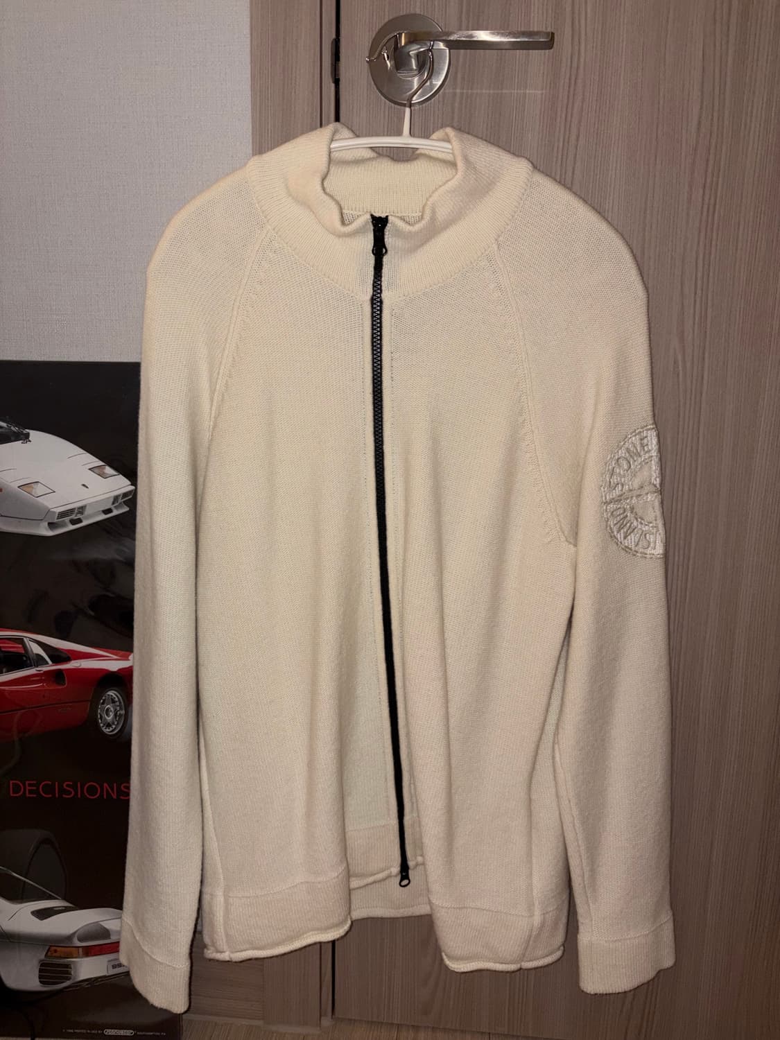 스톤아일랜드 니트 집업 상품이미지1