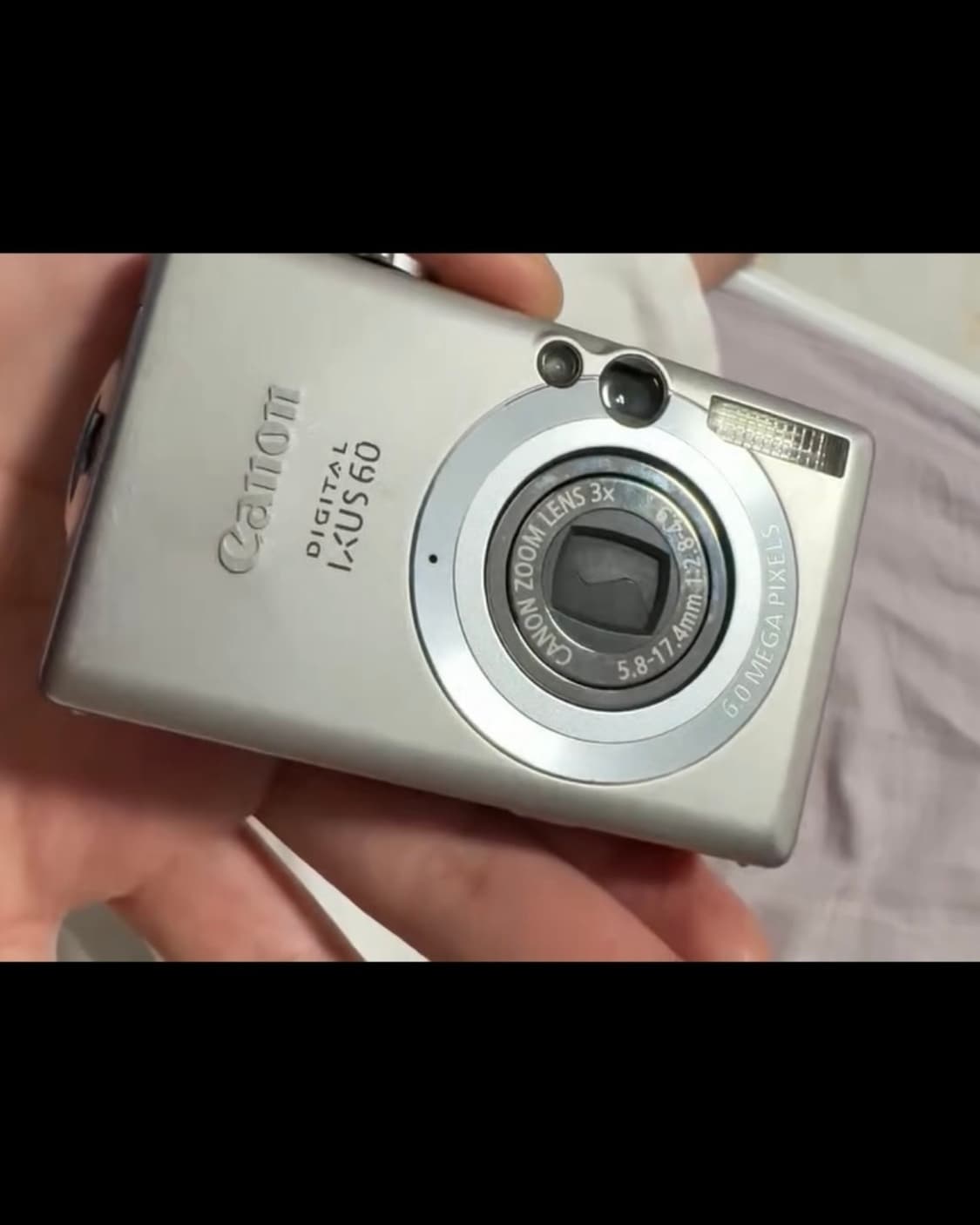 캐논 익서스 60 CANON IXUS 60 빈티지 디지털카메라 디카 상품이미지6
