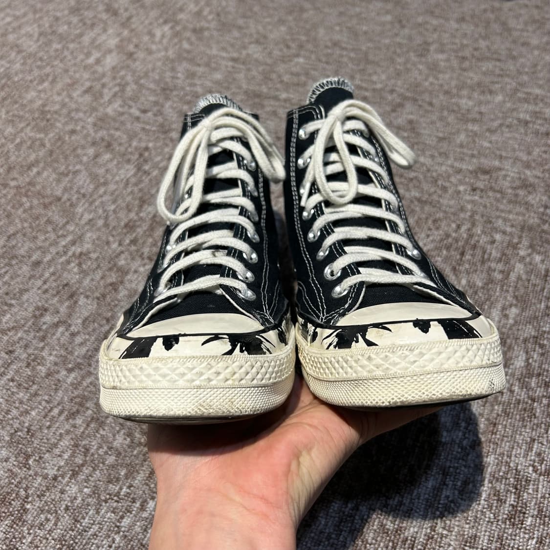 275) 컨버스 척테일러 척70 하이 블랙 스니커즈  상품이미지5