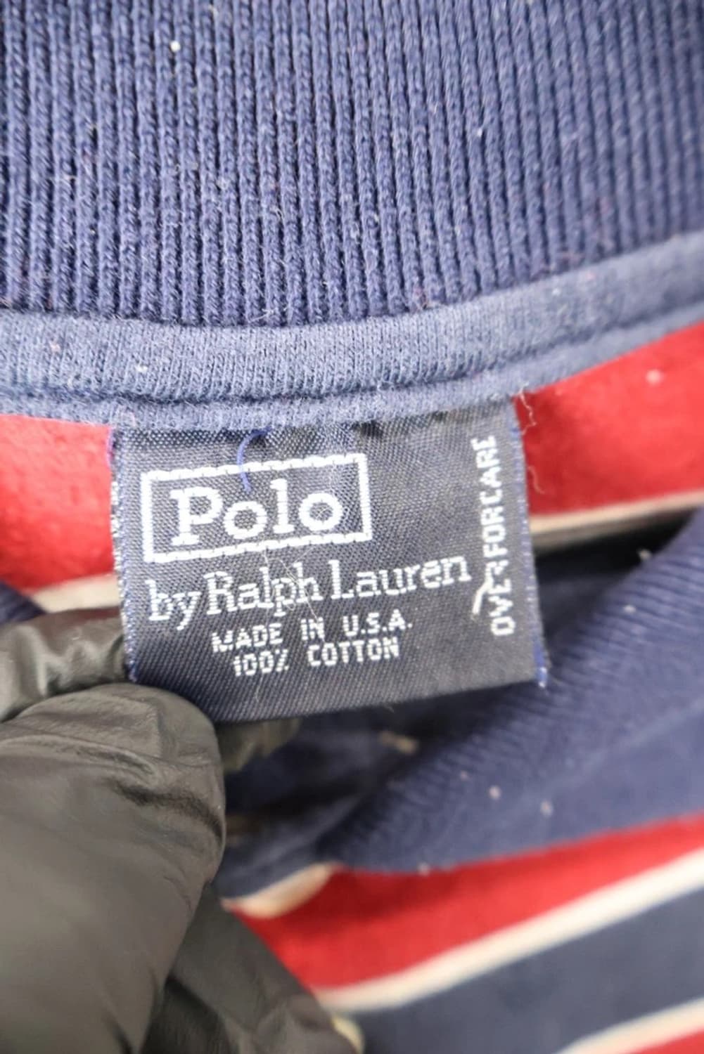 90's USA Polo Ralph Lauren Stripe Polo 상품이미지6