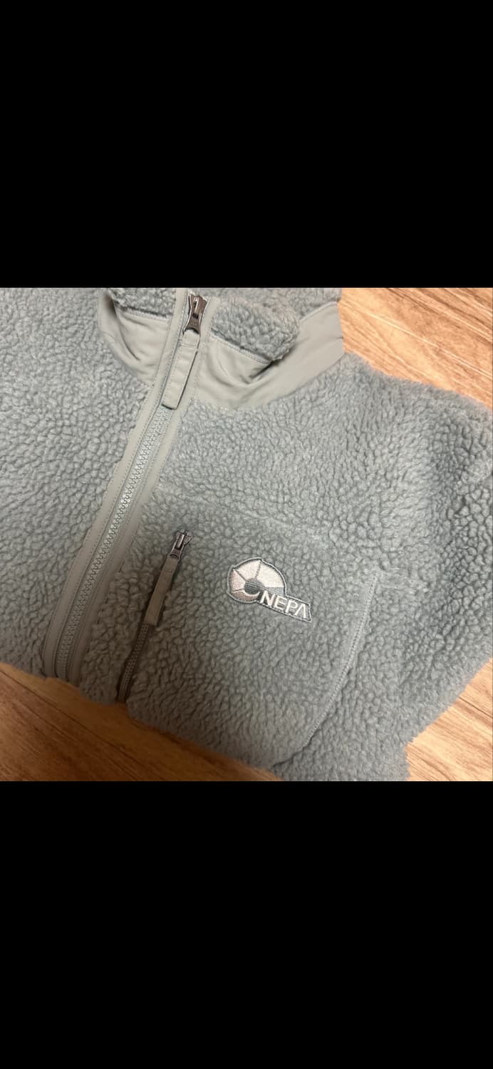 네파 플리스 뽀글이 자켓 민트 M 상품이미지2