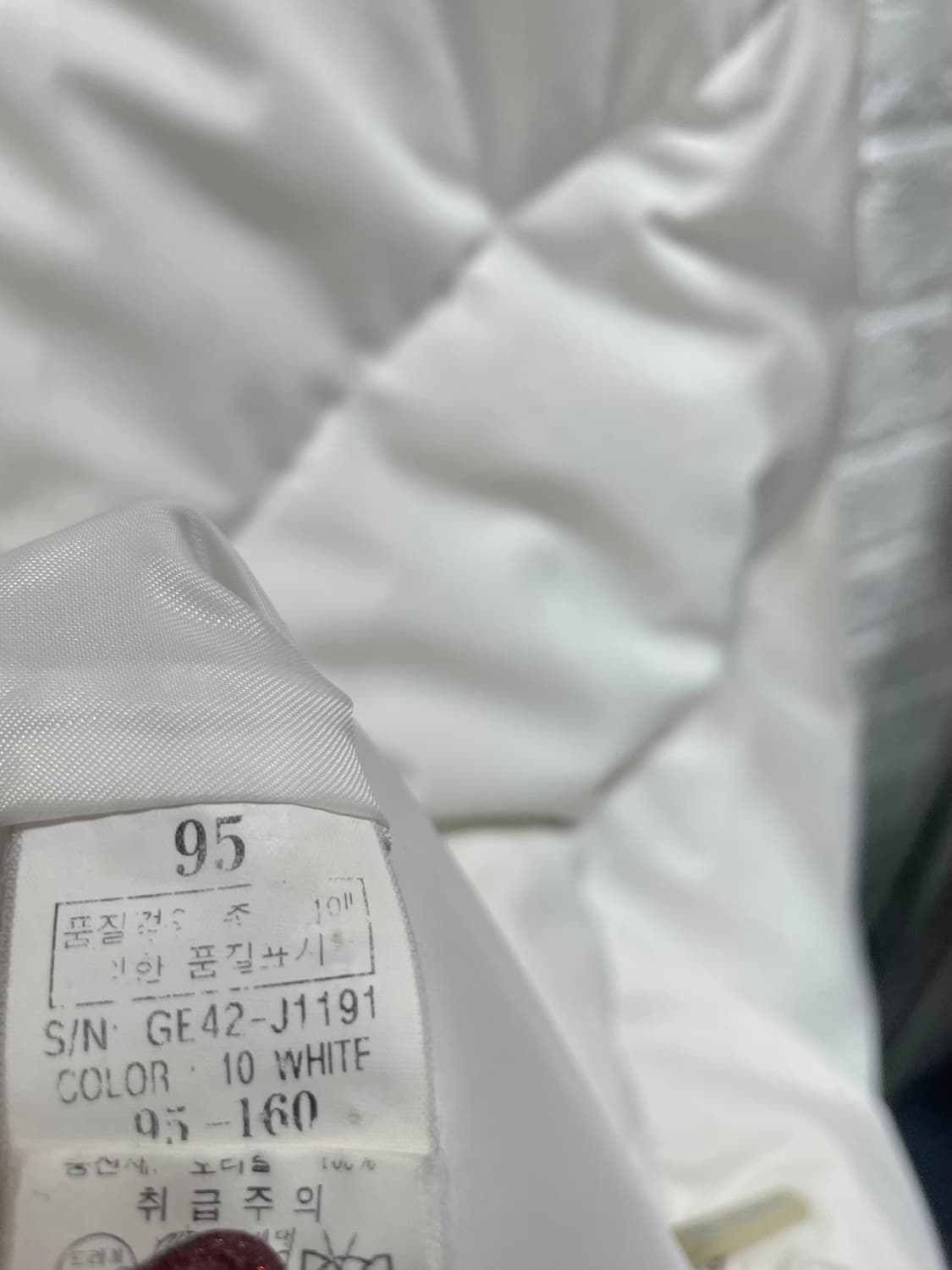 GIA 화이트 오리털롱패딩:) 덕다운롱패딩 여성롱패딩95 상품이미지7