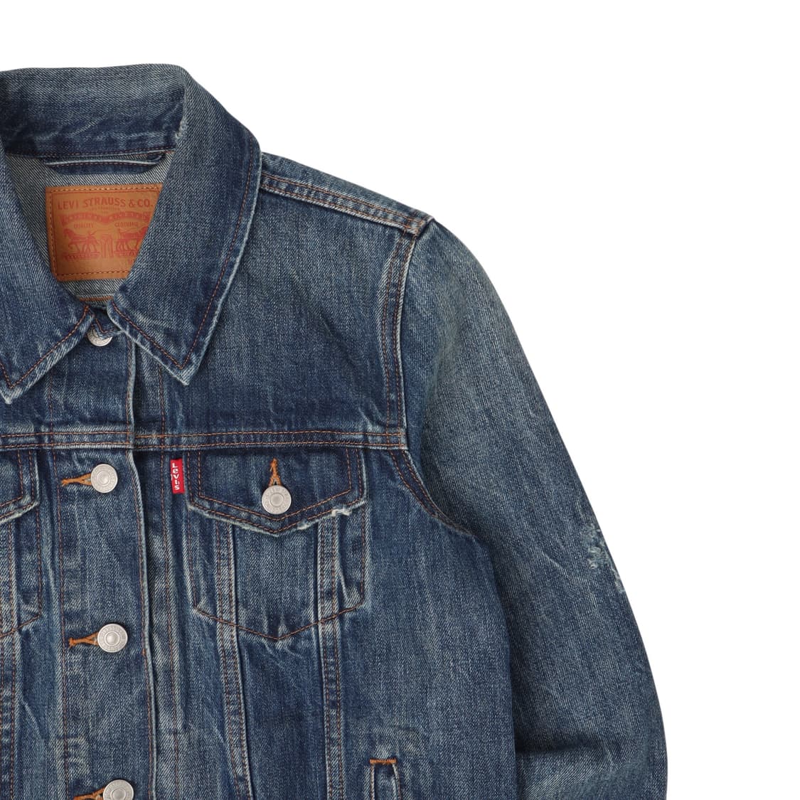 리바이스 워시드 3rd 트러커 데님자켓 상품이미지2