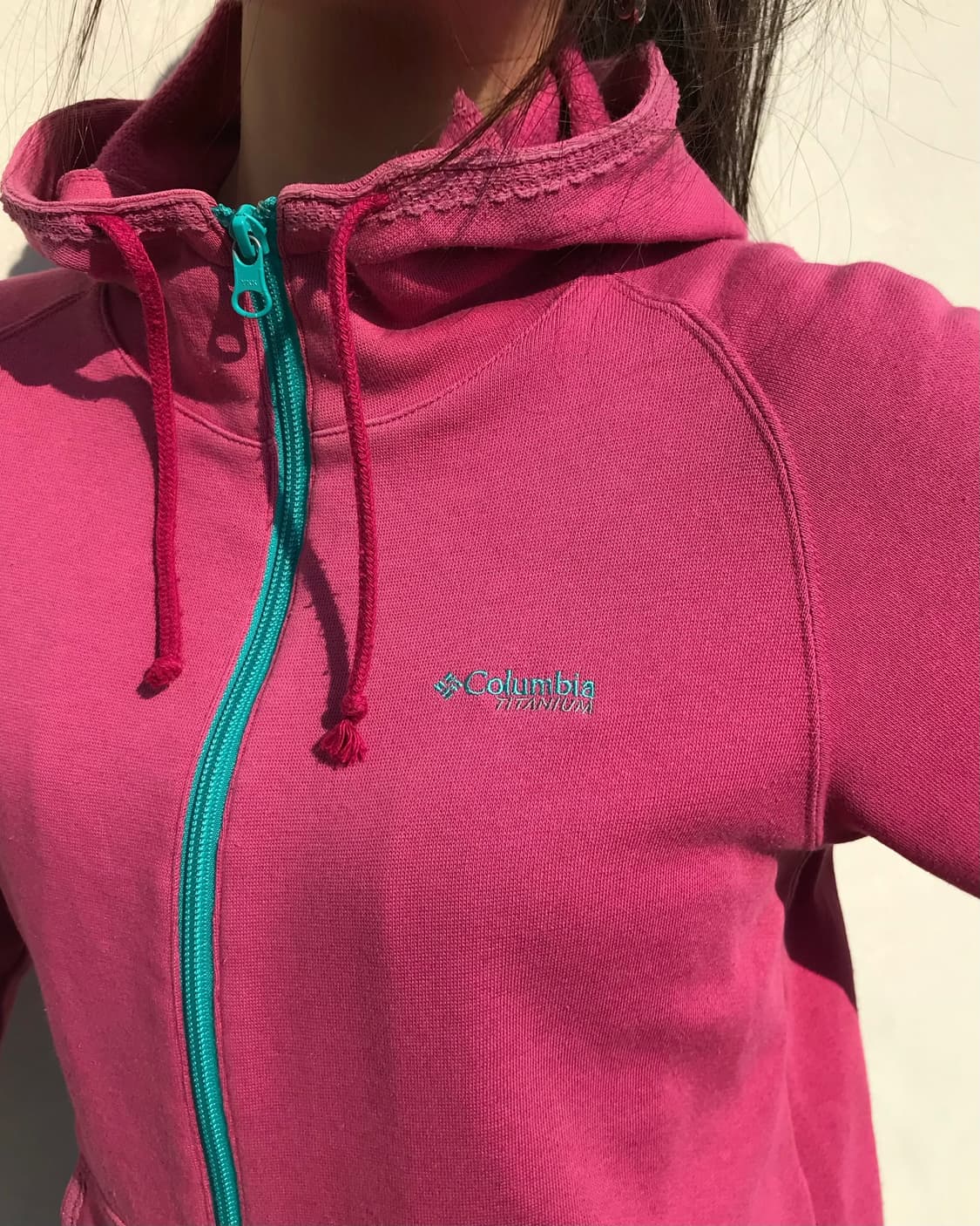 콜롬비아 티타늄 투웨이 레이스 후드집업 상품이미지2