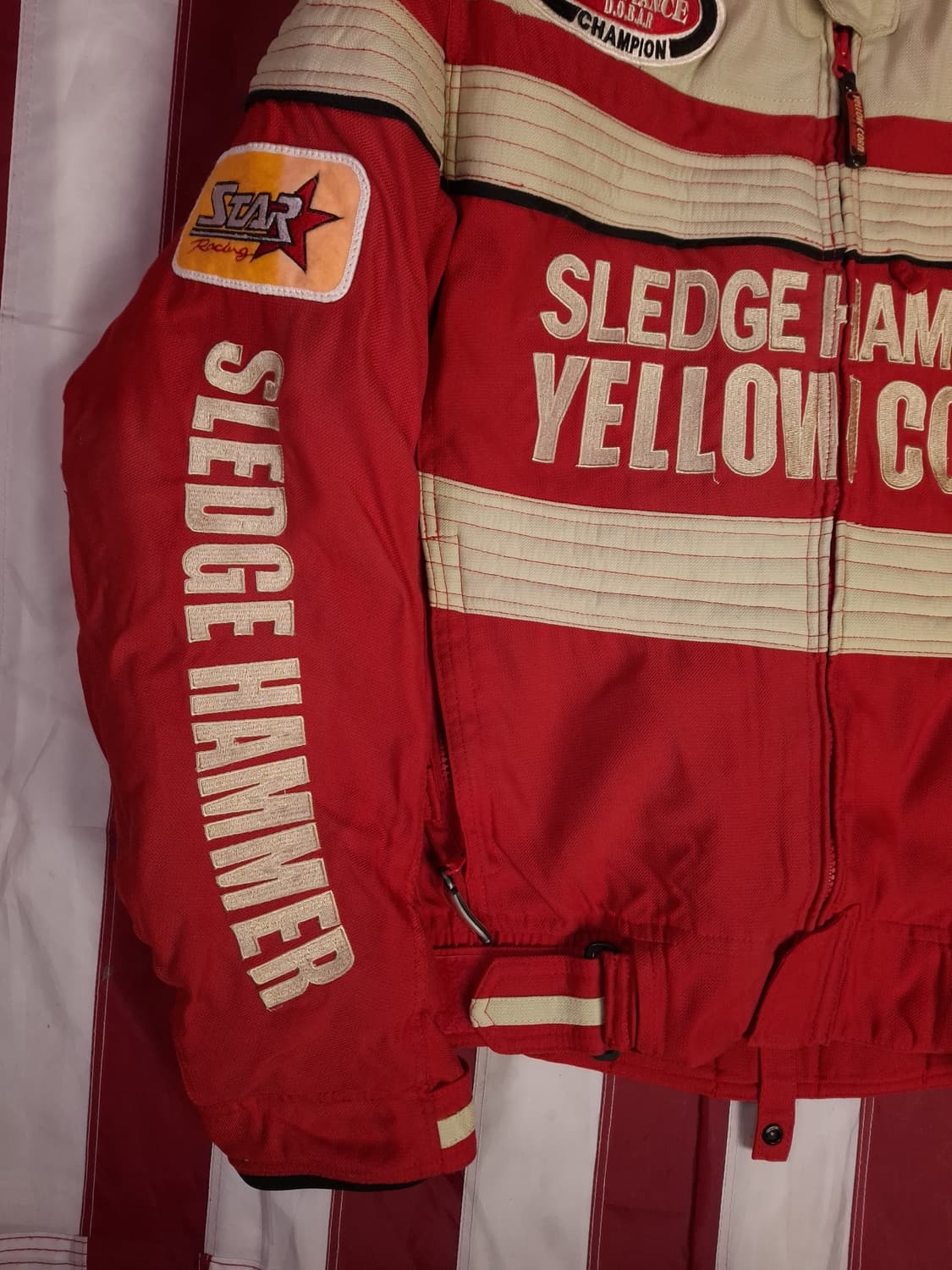 오리지날 옐로우콘 B.R.P 레이싱 라이더자켓 상품이미지6