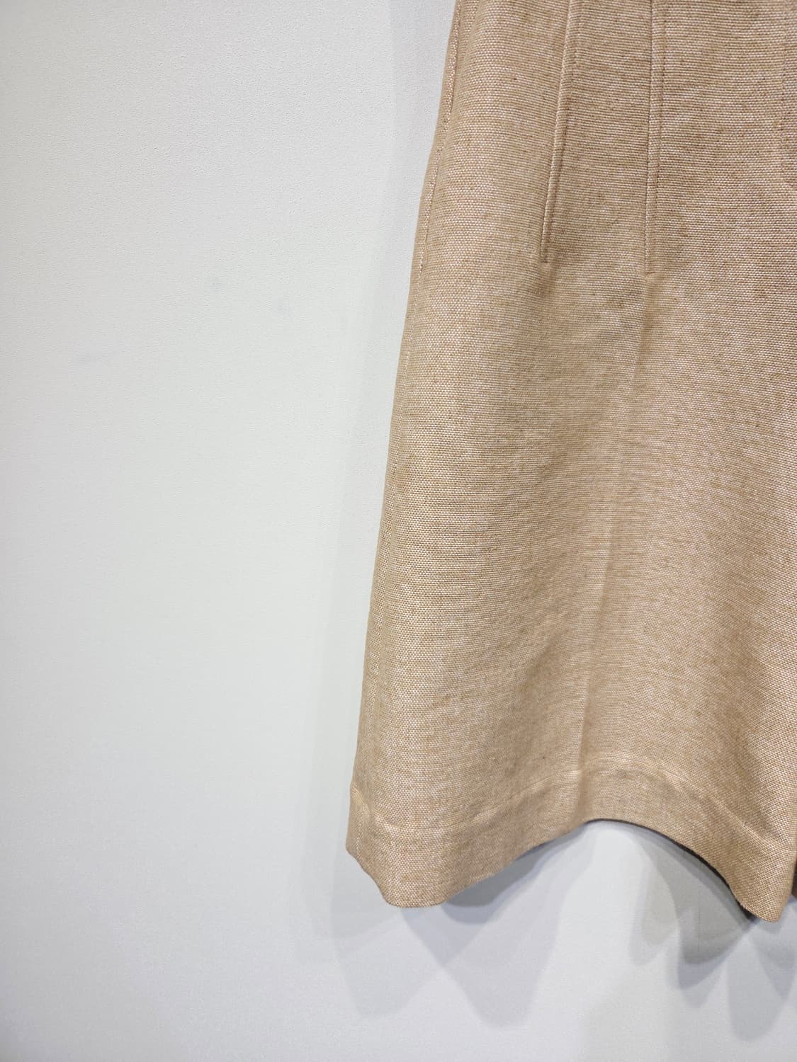 LANVIN 랑방 컬렉션 베이지 핀턱 하프 팬츠 상품이미지4