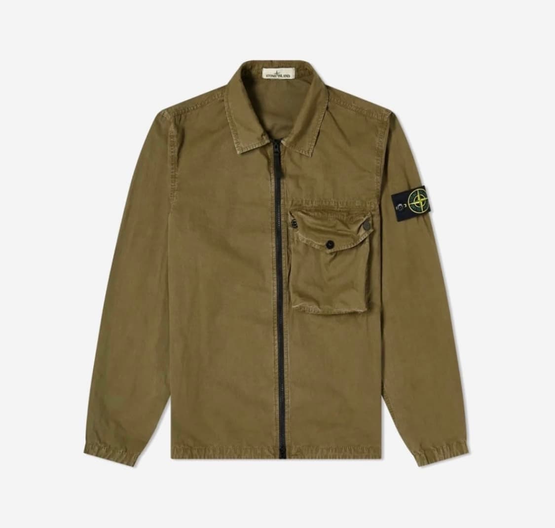 스톤아일랜드 117WN 올드이펙트 오버셔츠 상품이미지8