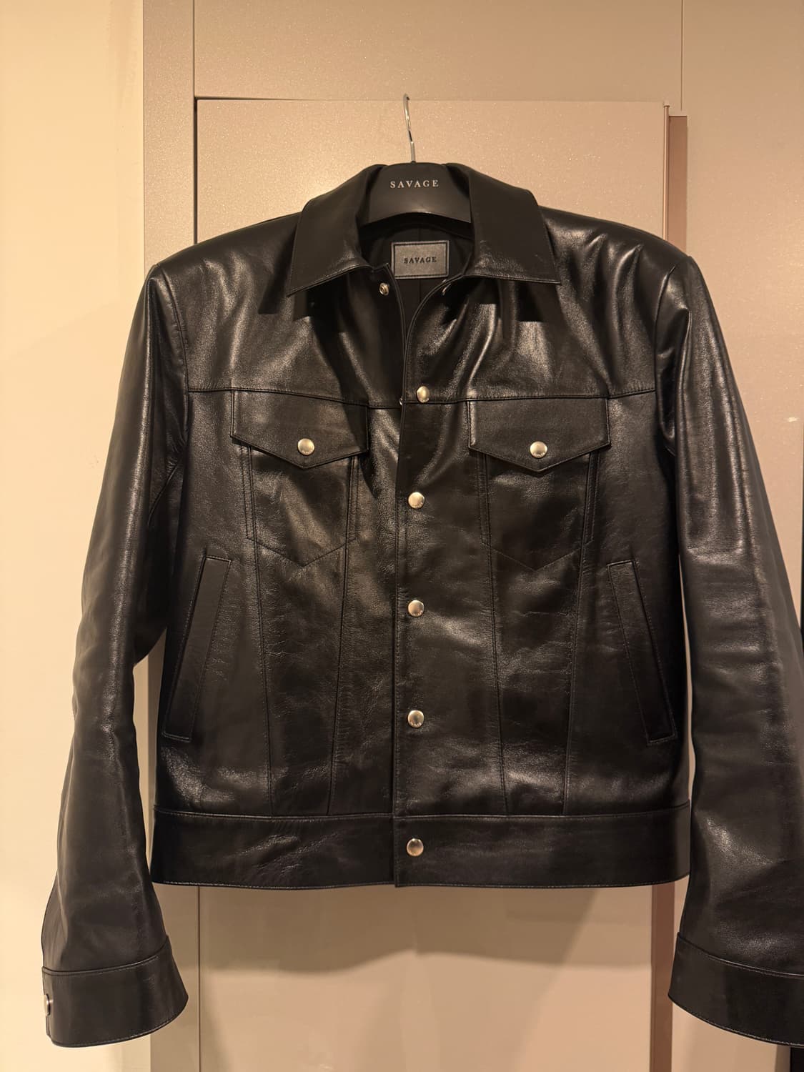 세비지 트러커레더 자켓 XL  상품이미지4