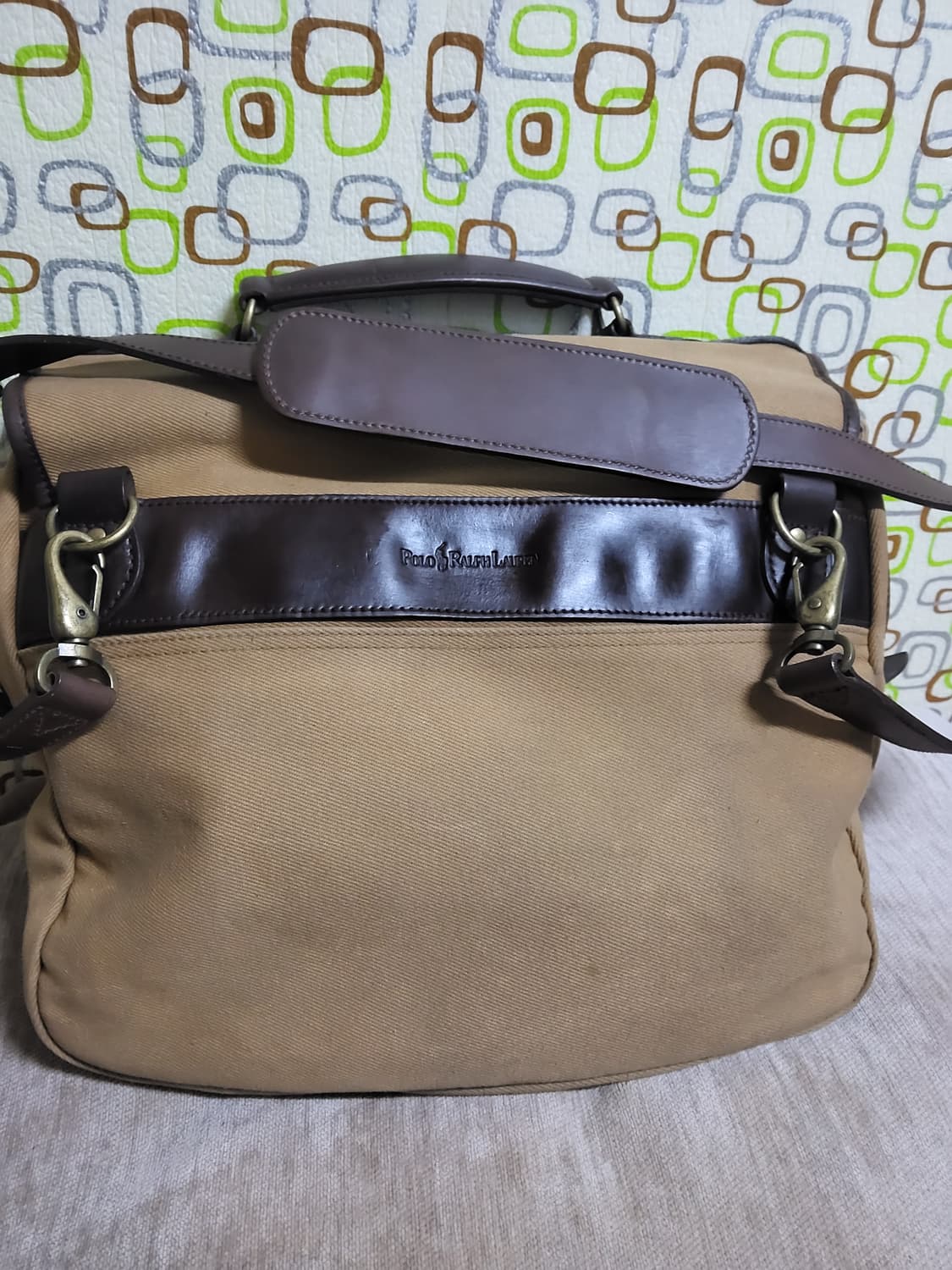 폴로 랄프로렌 캔버스 메신져백 상품이미지3