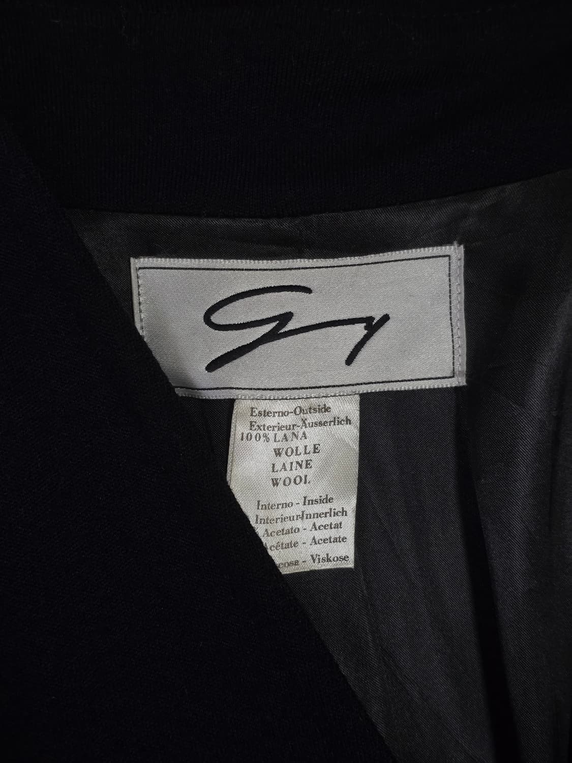 Genny 제니 싱글 브레스티드 울 블레이저 상품이미지7