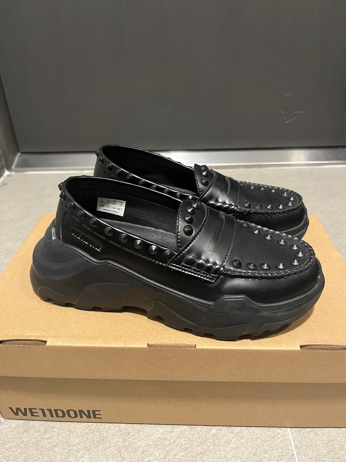 아키오아오키x웰던 로퍼 36사이즈 상품이미지5