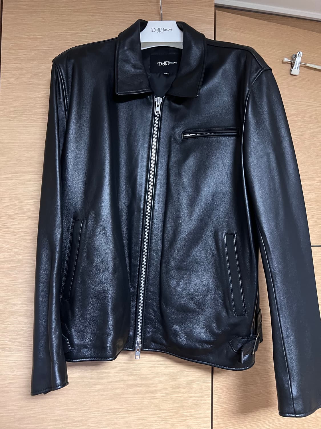 도프제이슨 램스킨 싱글 자켓 상품이미지4