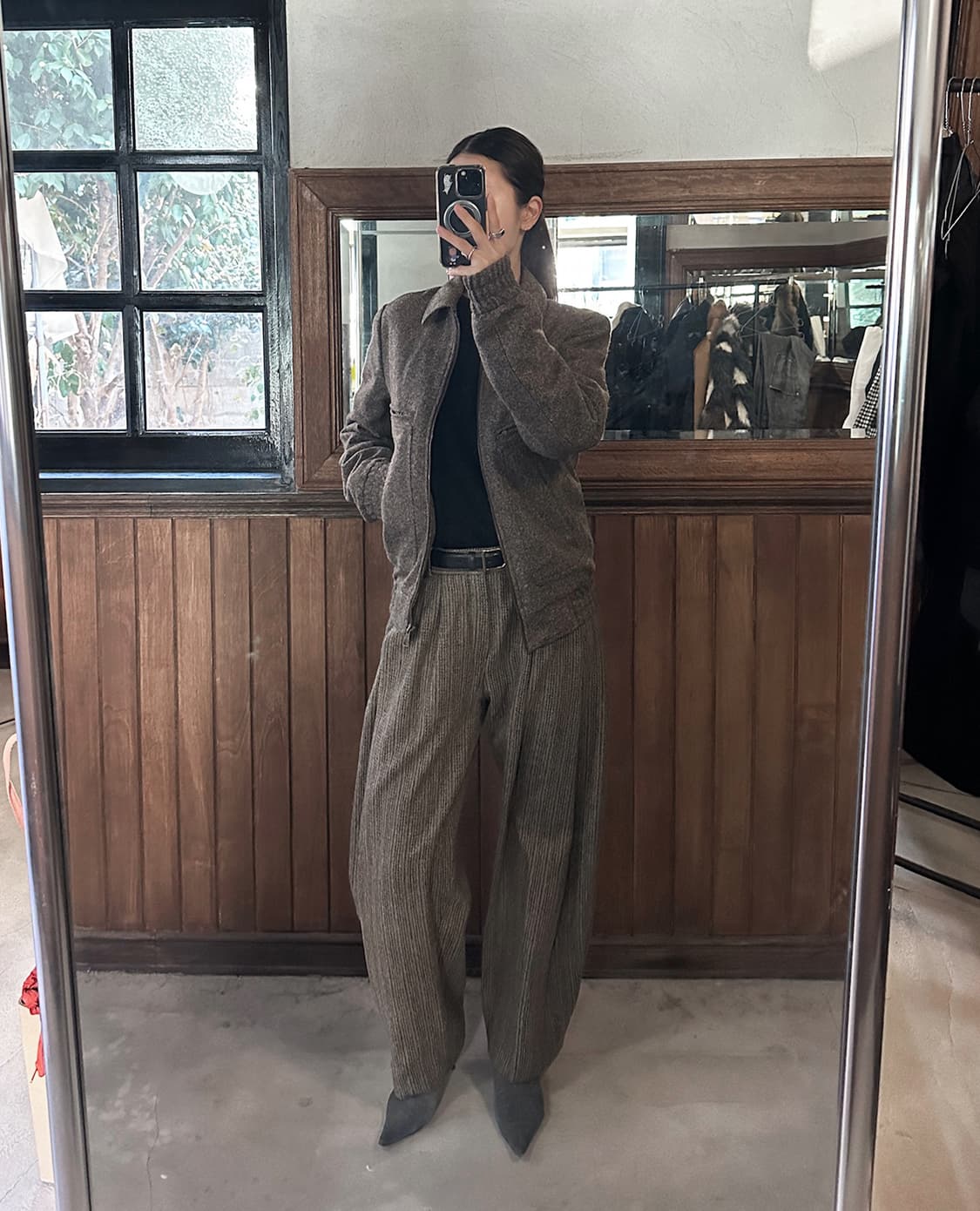 DOLCE&GABBANA herringbone quilted jacket 상품이미지4