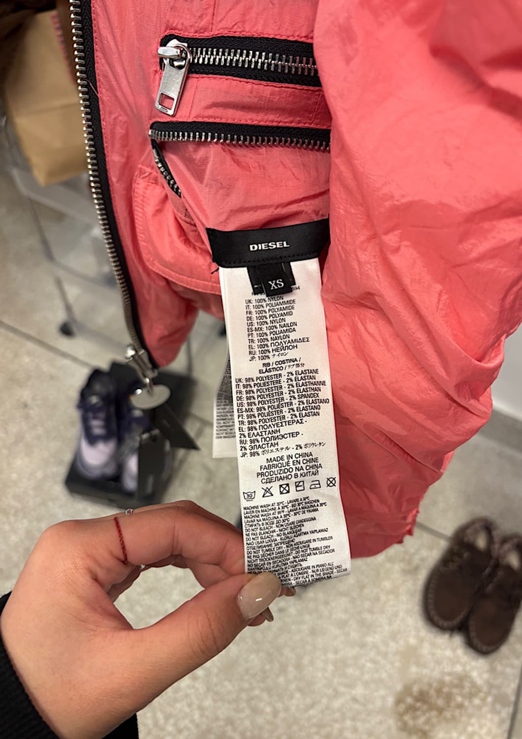 새상품 디젤 양면 패딩  상품이미지7