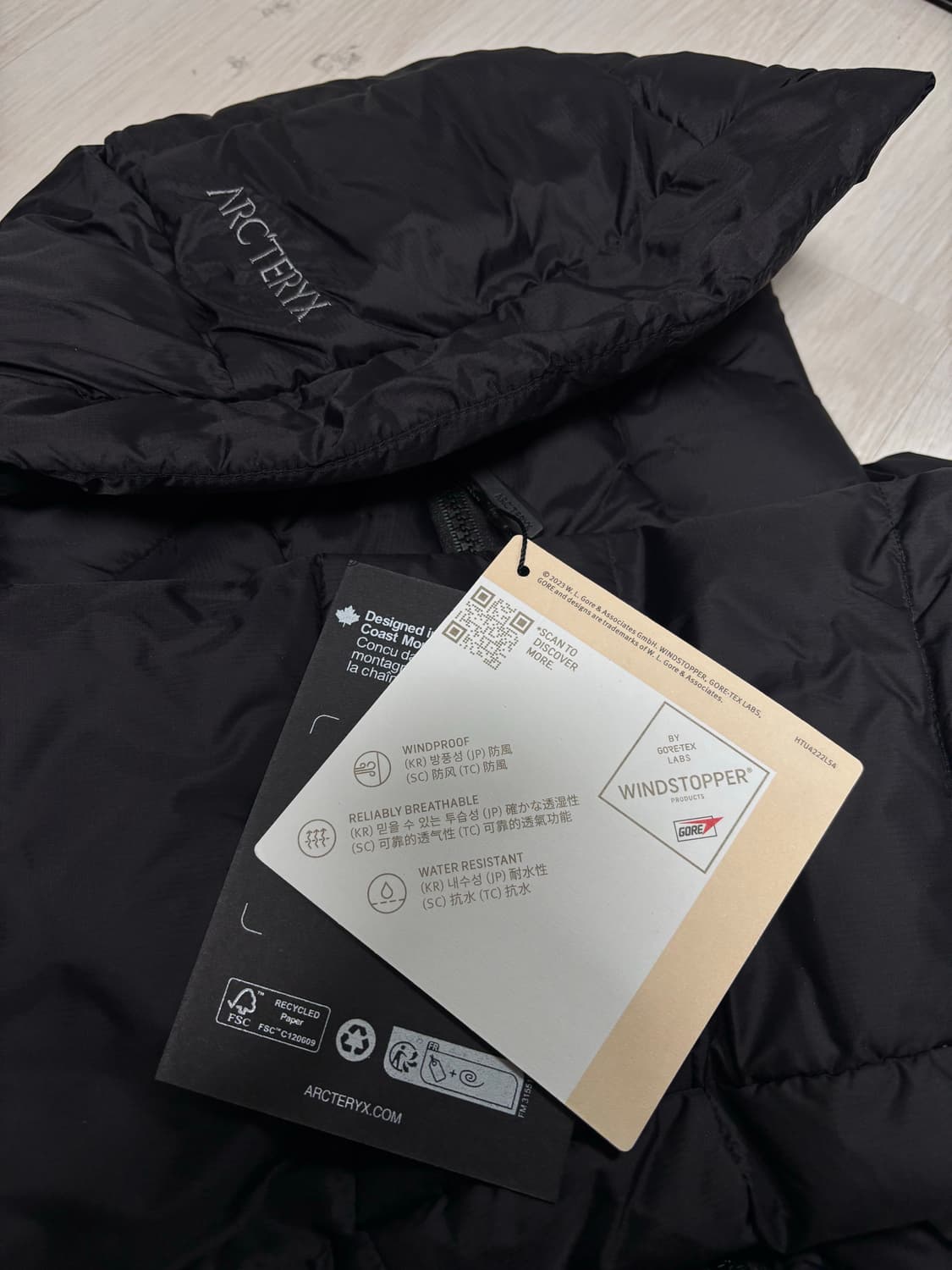 아크테릭스 토륨 후디 S 상품이미지2