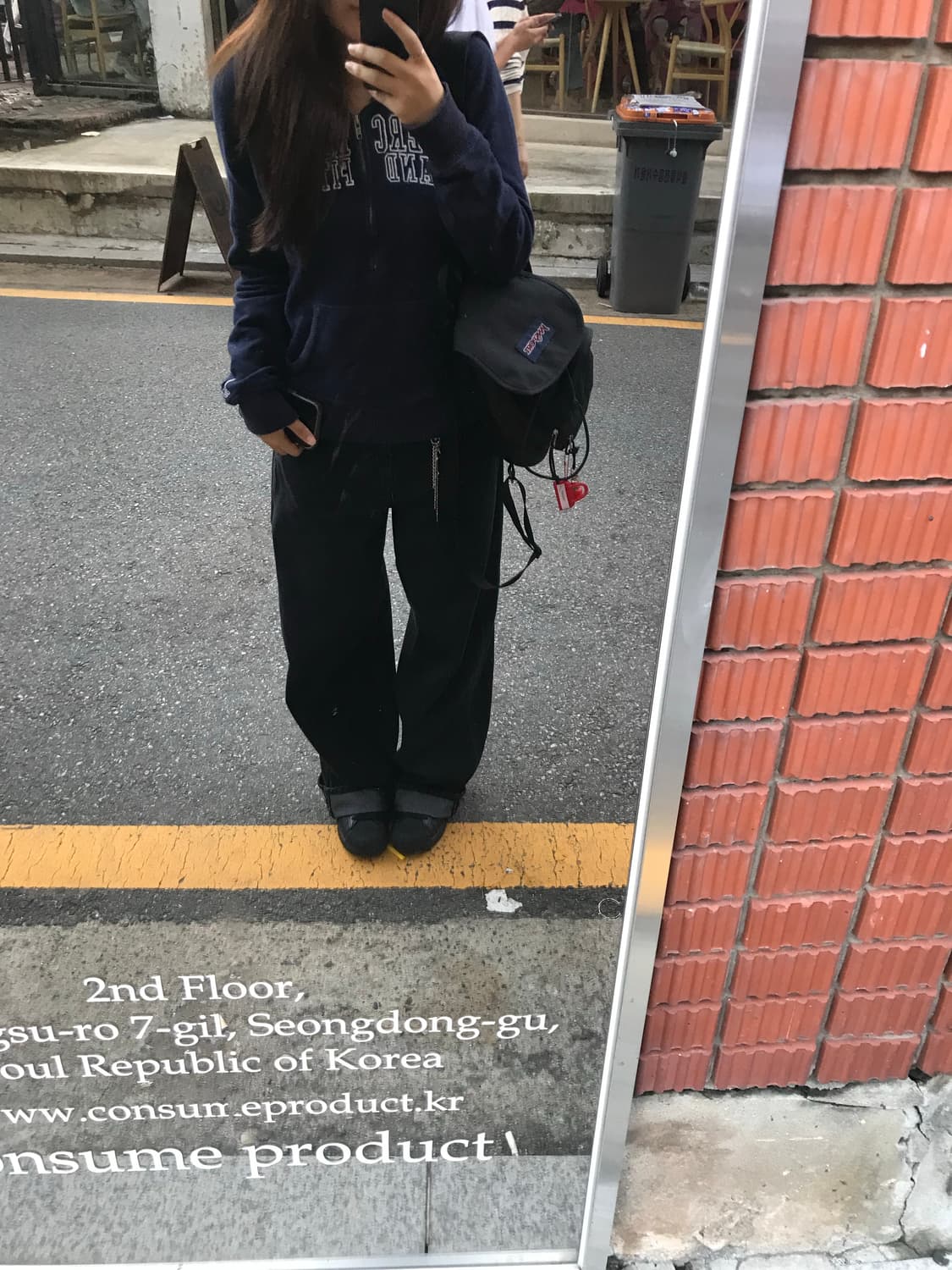 아베크롬비 네이비 후드 반집업 상품이미지3