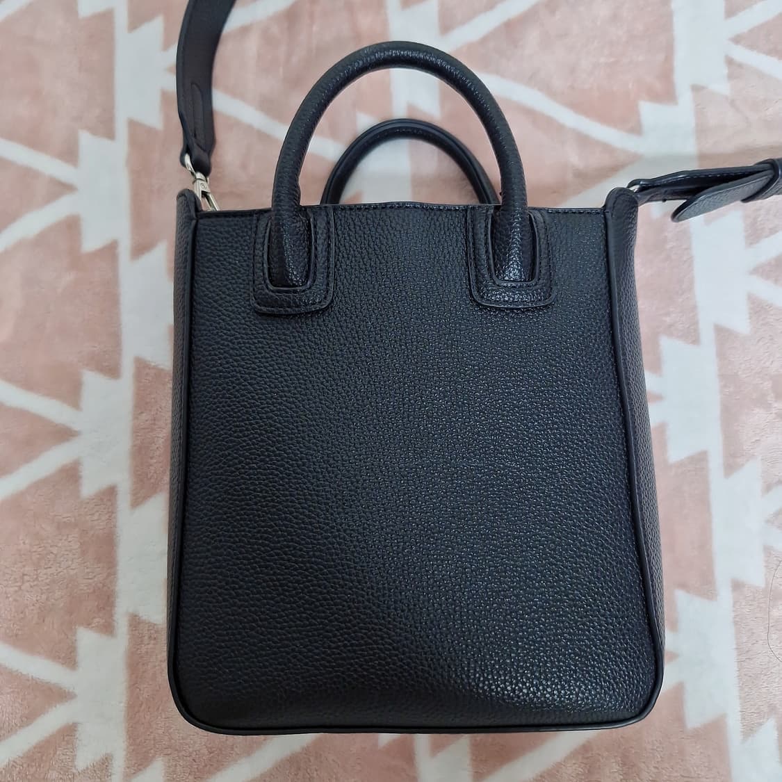 니코앤드 3way 가죽 가방 숄더백 토트백 크로스백 블랙 상품이미지2