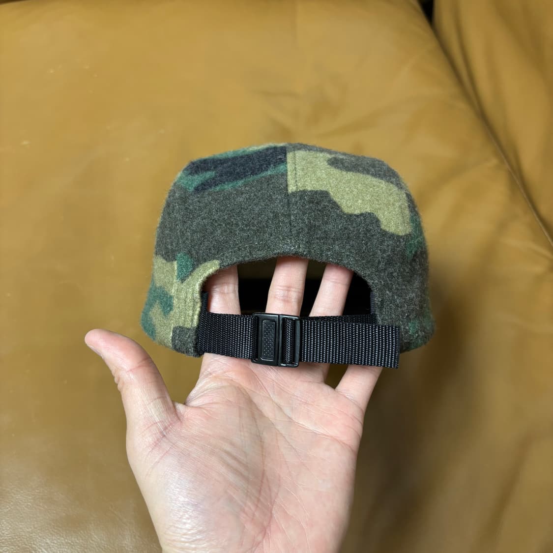 슈프림 캠프캡 모자 박스로고 우드랜드 카모 상품이미지7