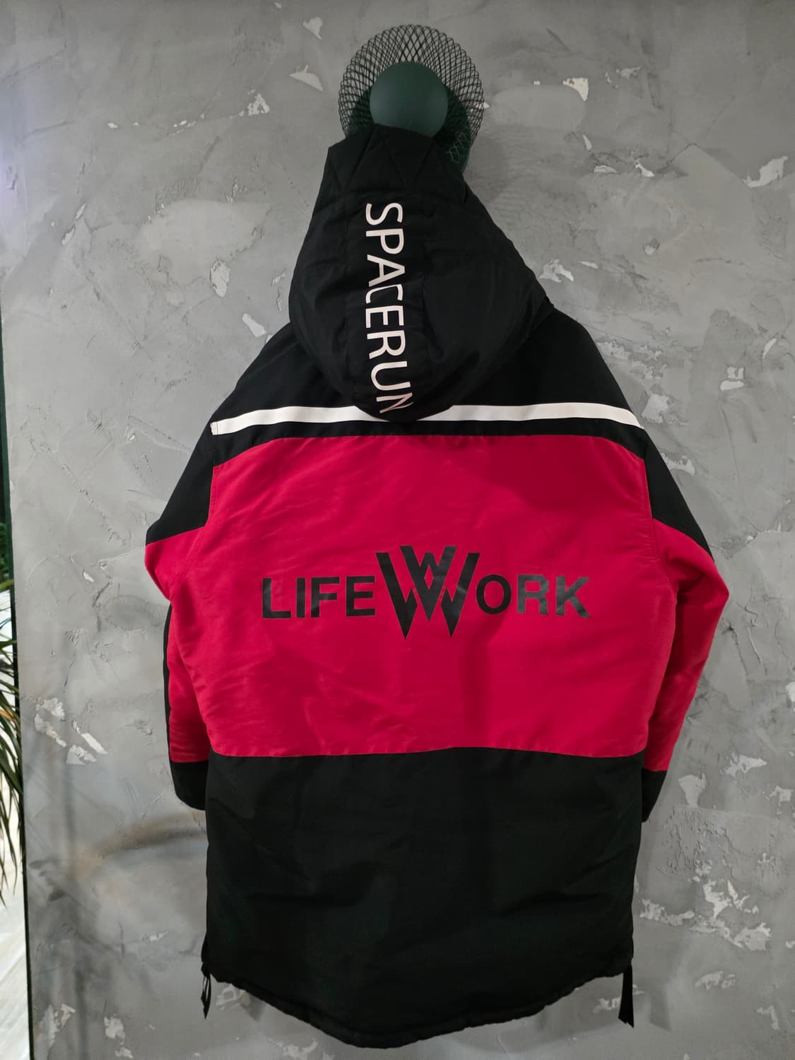 라이프워크 오버핏 구스다운 패딩 실측110 상품이미지3