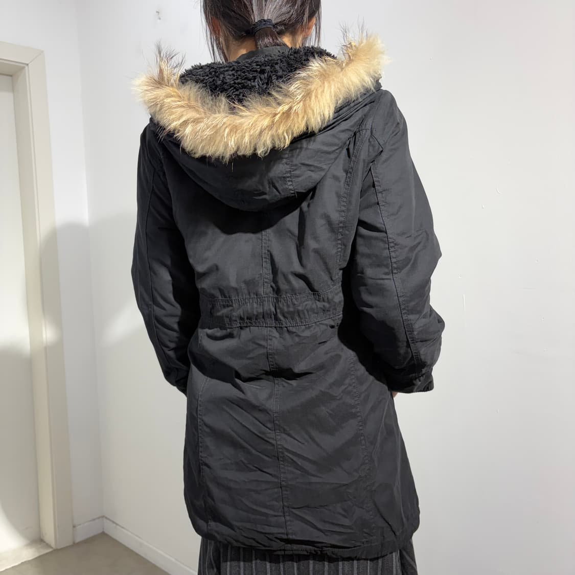 Colza 검정 야상 자켓 상품이미지5