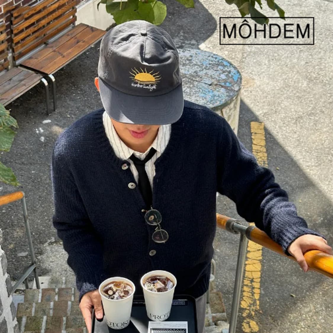 [Unisex]선라이트 워시드 볼캡 캠프캡 상품이미지2