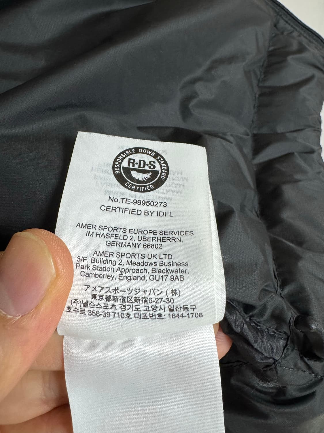 L 아크테릭스 세륨 후디 블랙 패딩 후드 점퍼 상품이미지10