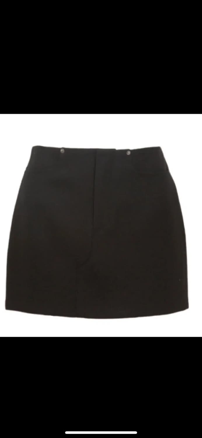 언더스탠딩 로우스커트 블랙, 그레이 s 상품이미지2