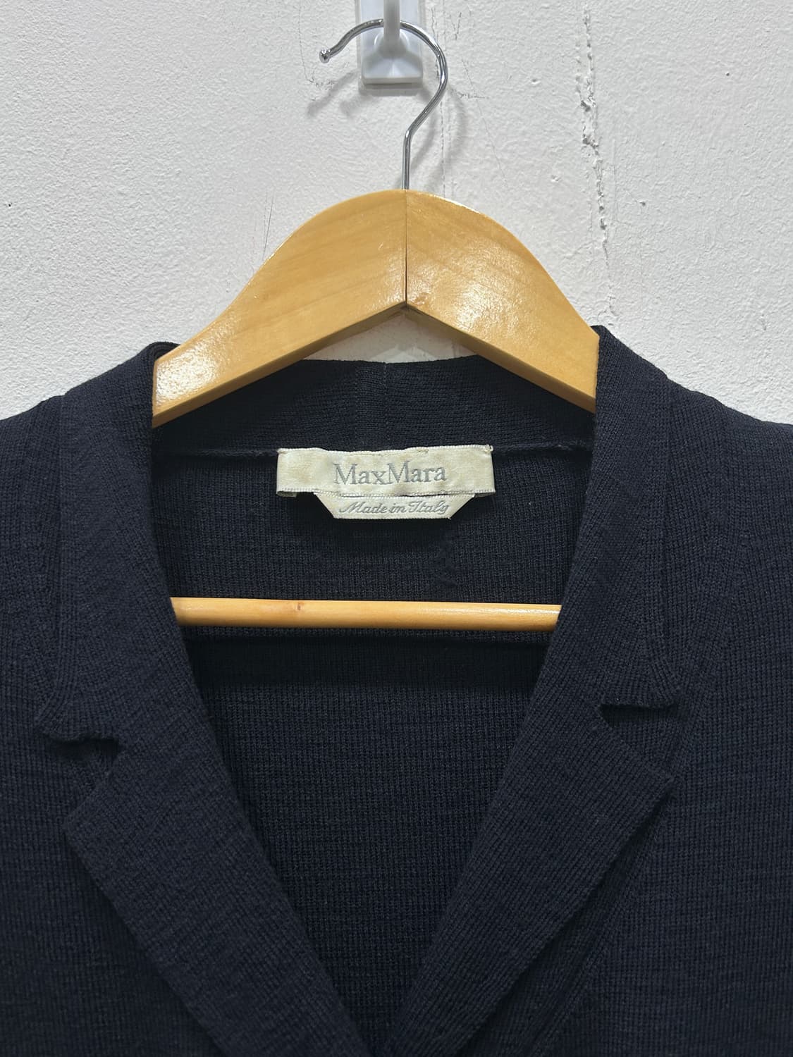 막스마라 네이비 울 더블버튼 가디건 자켓 55-66 상품이미지4